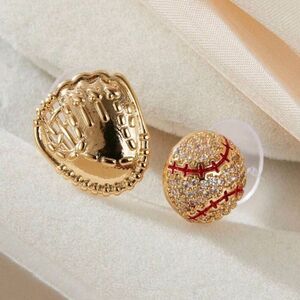 Baseball & Glove Mismatch Earrings